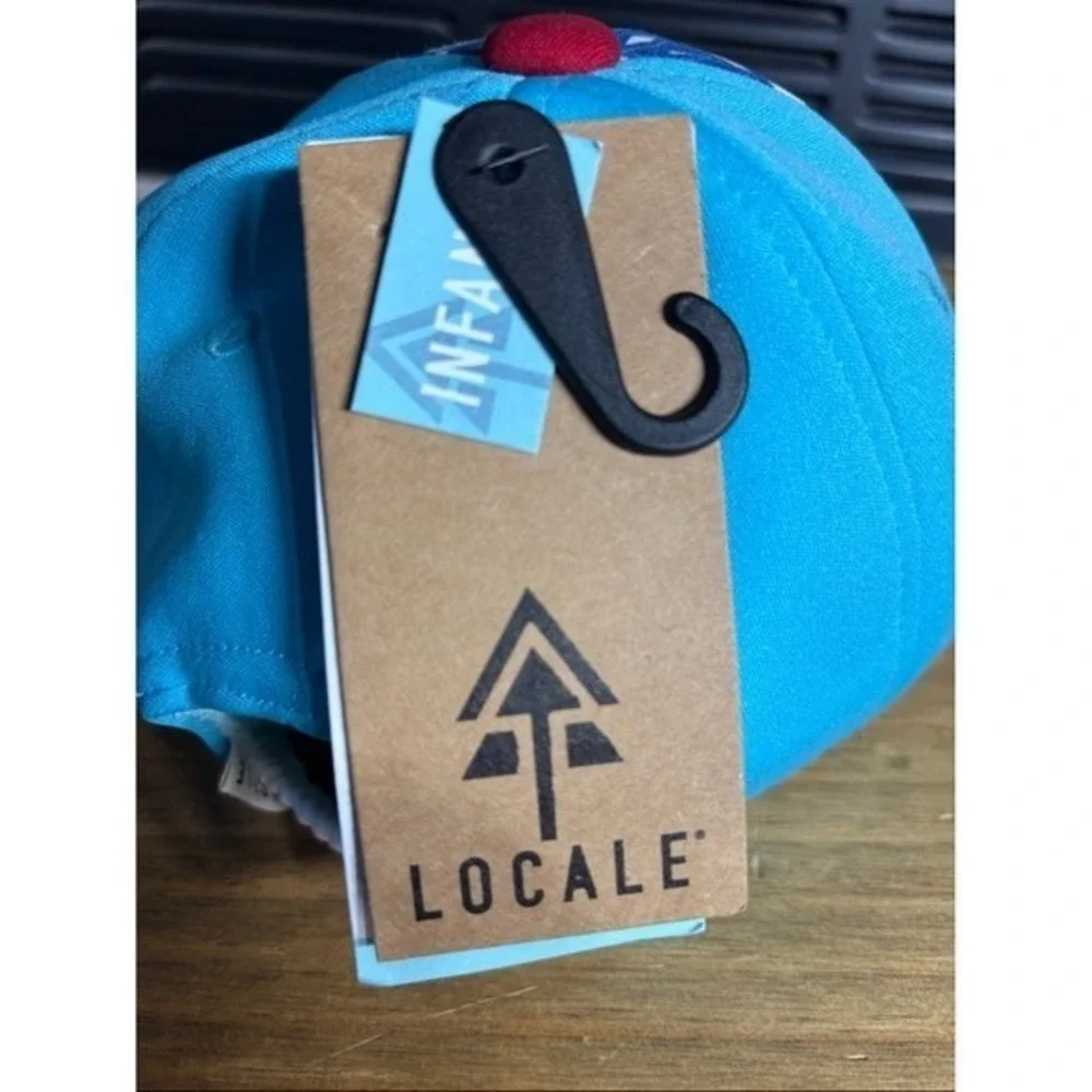 Locale Boys Infant/Toddler Soft Terry Cloud Baseball Hat Cap w/Bears Trees NEW